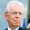 Foto del capo coalizione Mario Monti